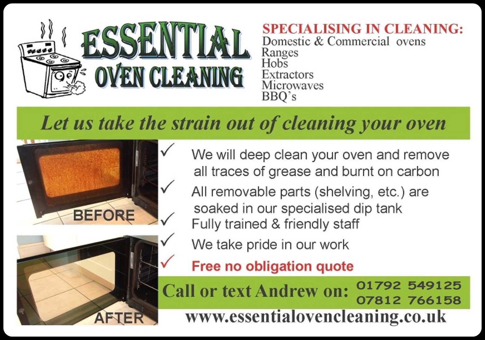 Essential Oven Cleaning